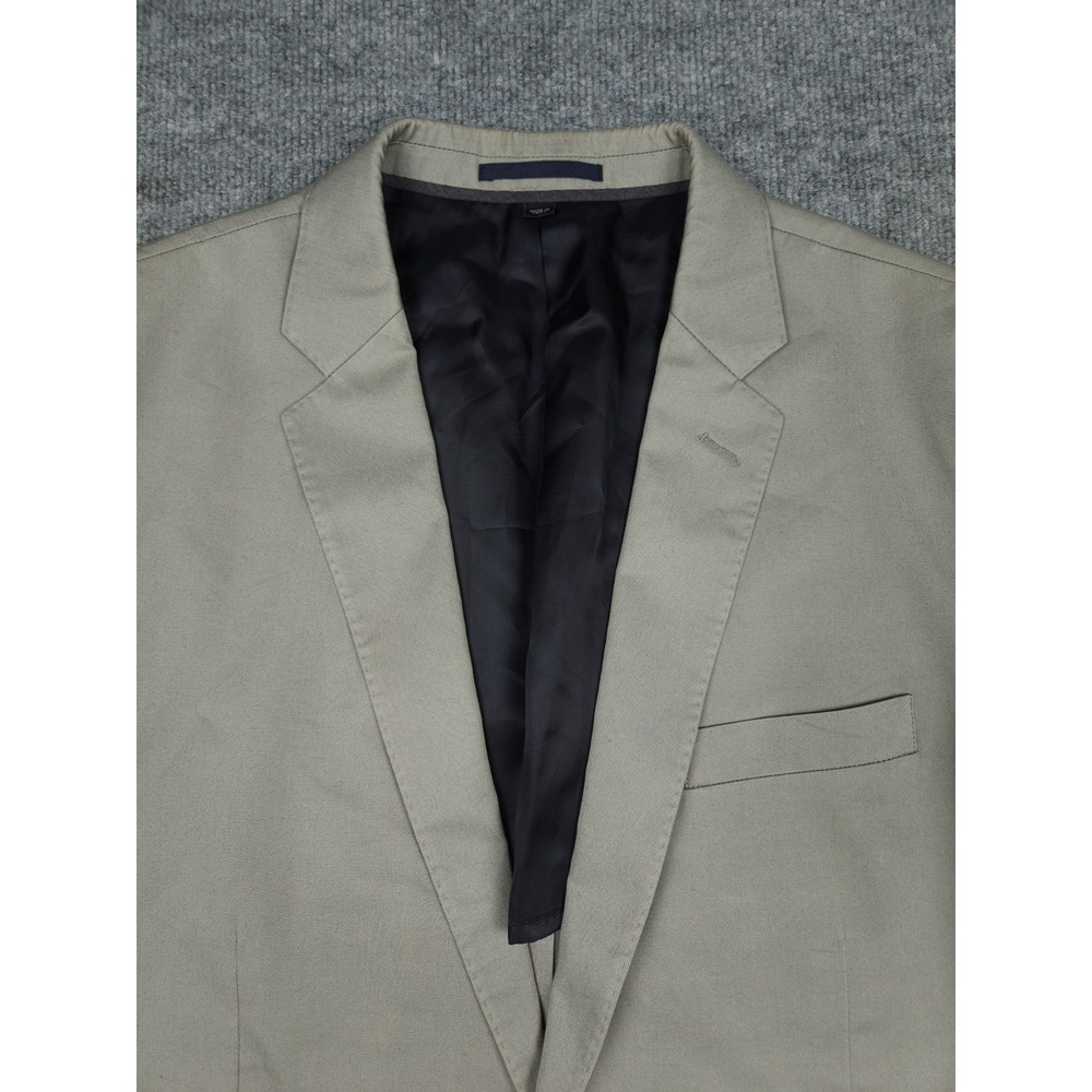 JCrew Ludlow Blazer Jacket‎ Men's 42R Gray 2-Button Cotton Larusmiani - Picture 2 of 14